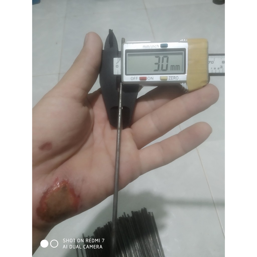 10 cây Thép làm lưỡi câu c70 vonfam us, sợi thép 2li_ 2,2li_2,6li_2,8 li_3li chiều dài 15cm - 19cm, bán từ 10 cộng .