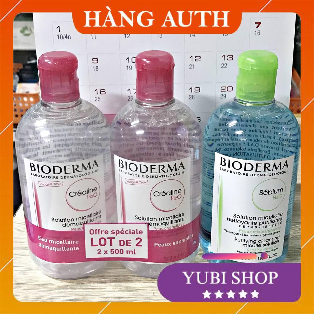 Tẩy Trang Bioderma 500ml - Chính Hãng Pháp - Nước Tẩy Trang Bioderma Crealine, Sensibio H2o 500 Ml - HT | BigBuy360 - bigbuy360.vn