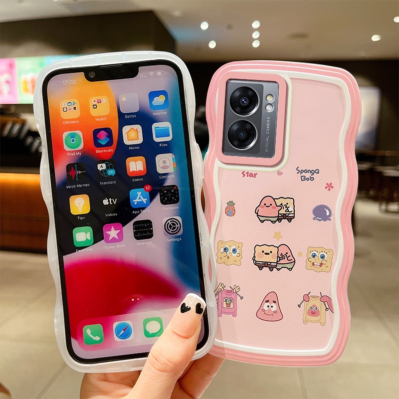 Ốp Điện Thoại Họa Tiết Hoạt Hình spongebob / Gấu / Thỏ Bunny Dễ Thương Chống Sốc Cho oppo a57 5fg oppoa57 Ftm20