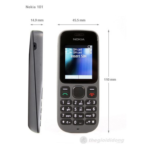 điện thoại nokia 101 2 sim - chính hãng cũ 99% -> vận chuyển hoả tốc