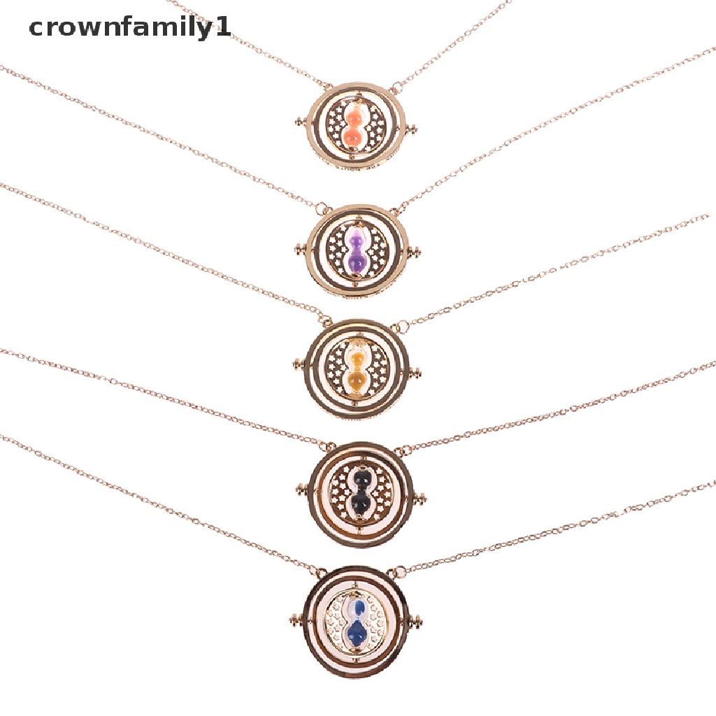 Vòng cổ Mặt Đồng Hồ Cát 3D Harry Potter crownfamily1