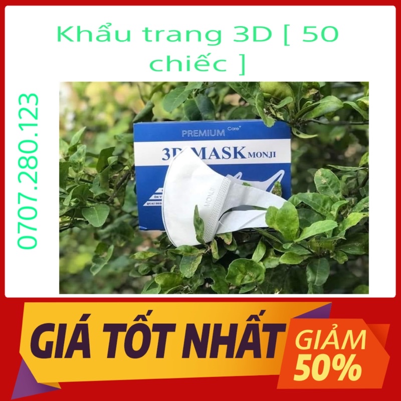 Khẩu trang 3D Monji