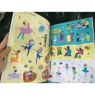 Dính dán - Usborne sticker book - Ballet Show