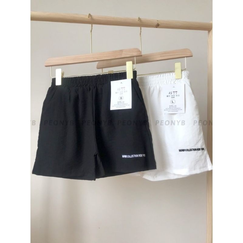 QUẦN SHORT THÊU CHỮ ⚡️HÀNG ĐẸP ⚡️ CHẤT VẢI ĐŨI LOẠI ĐẸP,