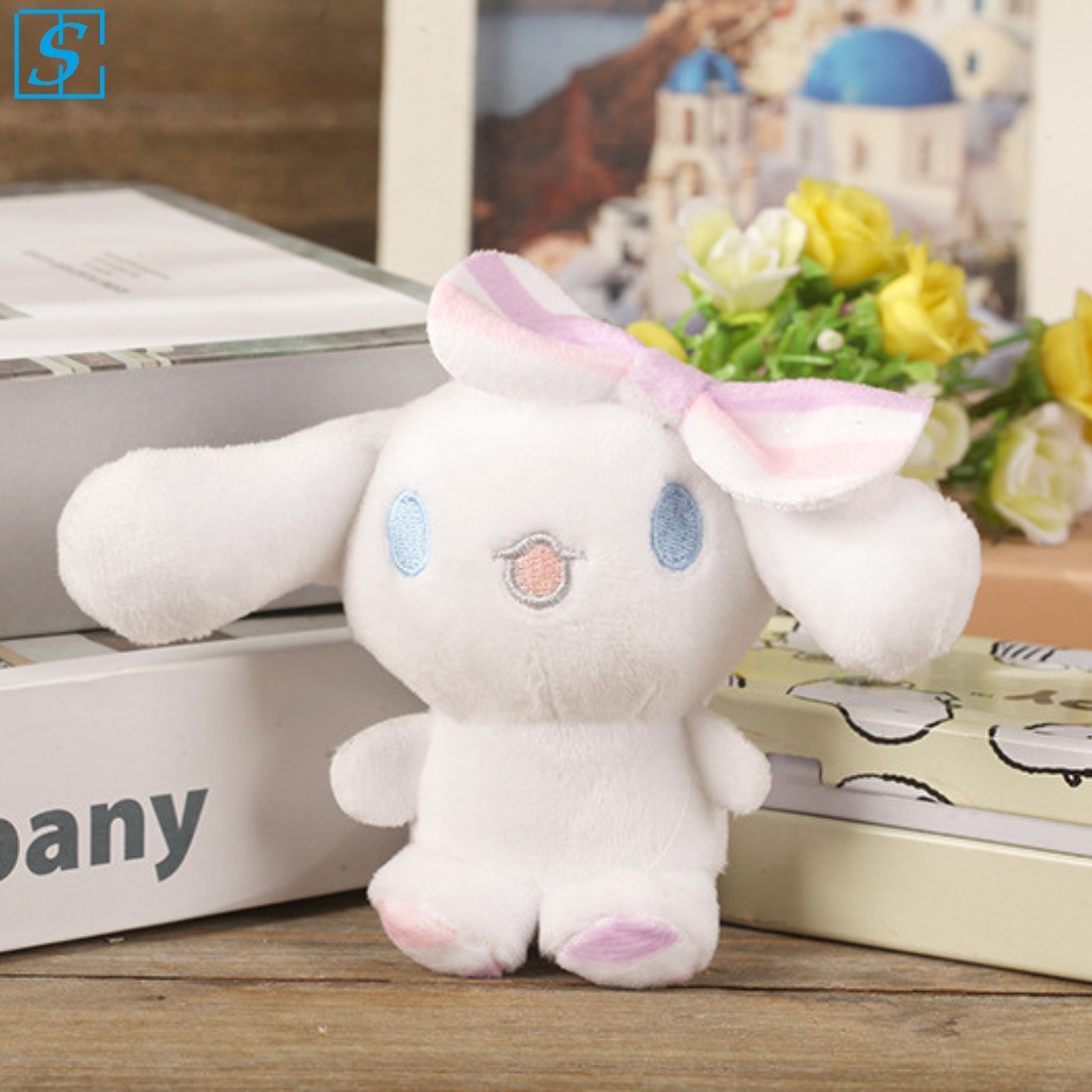 Móc khóa yugui có nơ dễ thương móc chìa khóa cute làm quà tặng quà sinh nhật kỉ niệm 2 màu xanh và tím MÃ: K8