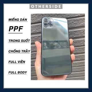 [ĐÃ CÓ IPHONE 12 PRO] DÁN PPF IPHONE FULL LOA FULL VIỀN TRONG SUỐT BẢO VỆ TOÀN BỘ 11 PRO MAX XS MAX XR X 7 PLUS 8 PLUS