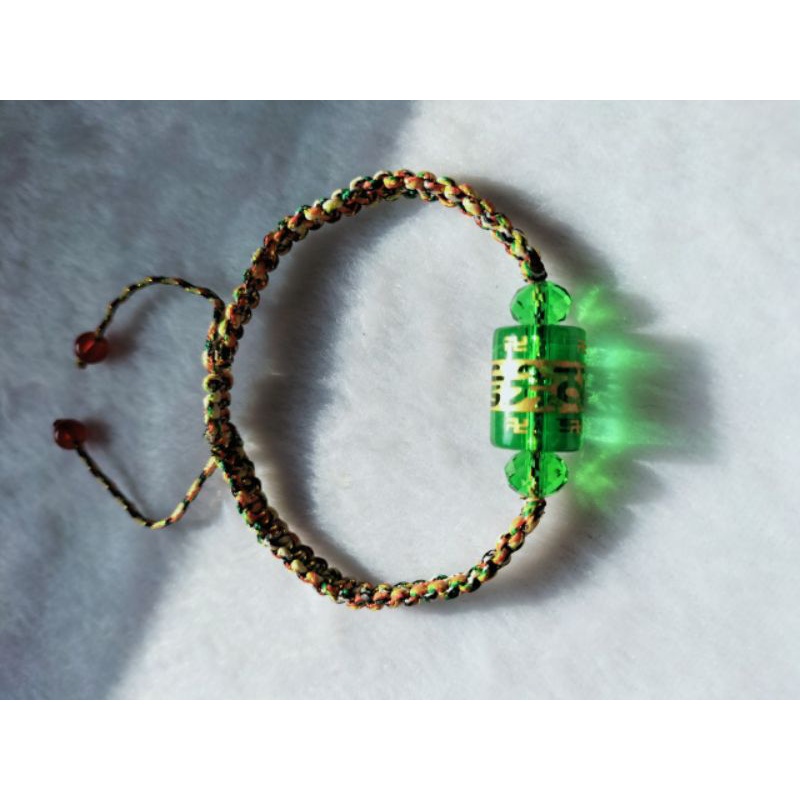 Võng ngũ sắc khắc chú Ommani chú đại bi nhà Phật luôn bình an hạnh phúc được chở che