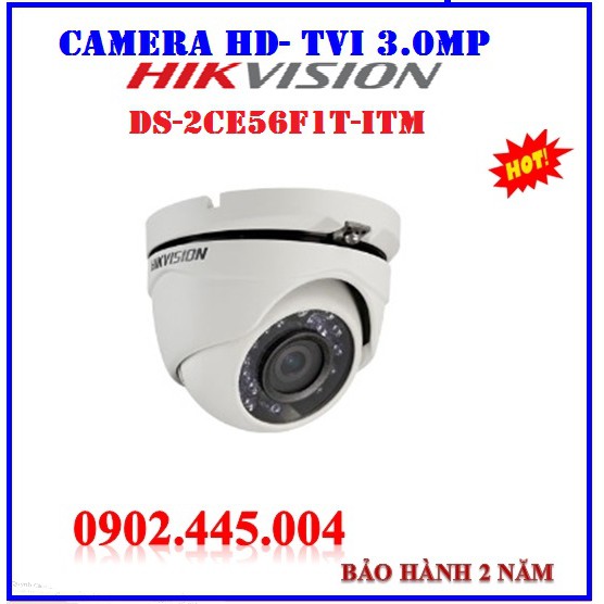 Camera Hikvision DS-2CE56F1T-ITM (3MP)