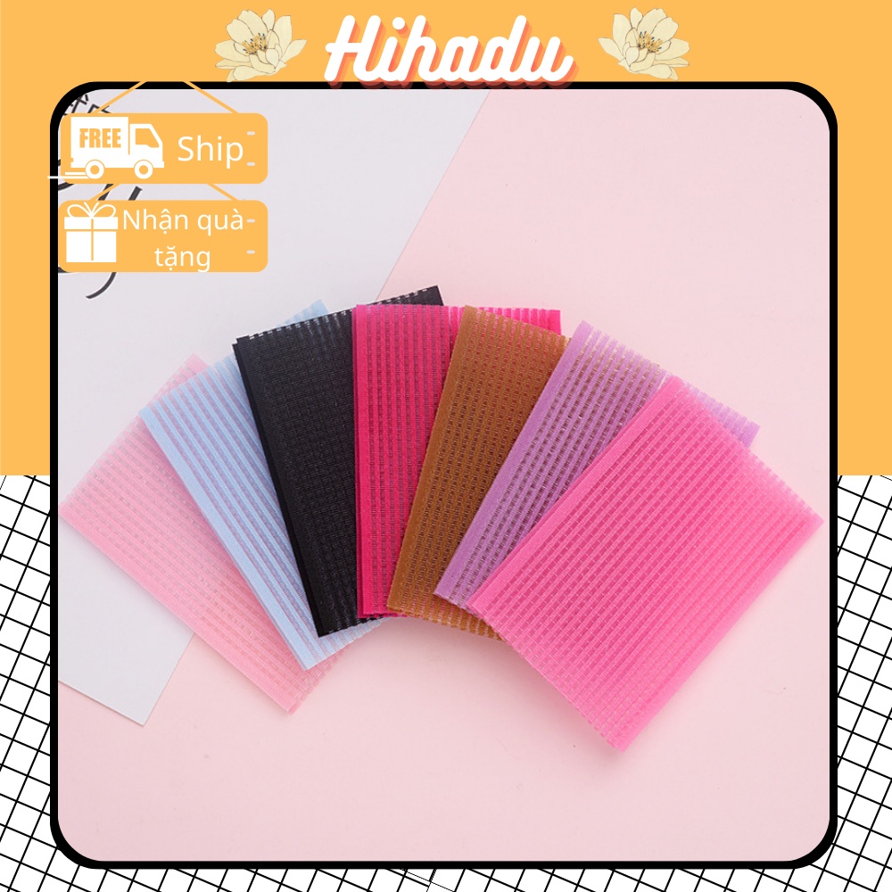 Bộ 2 miếng dán tóc mái HIHADU dán tóc trang điểm cài tóc rửa mặt HDT001