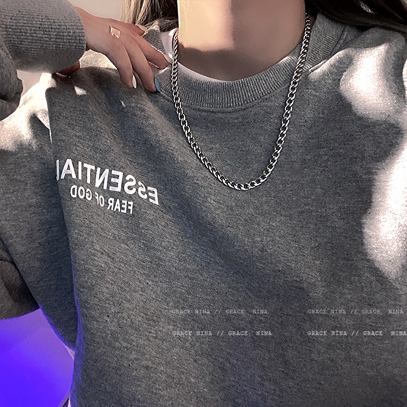 Vòng cổ Mặt Hình Trái Tim/Bướm Màu Bạc Thời Trang Cho Nữ