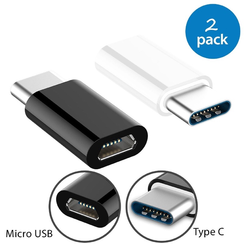 2X Bộ chuyển đổi USB 3.1 typeC sang Micro USB 2.0 5Pin
