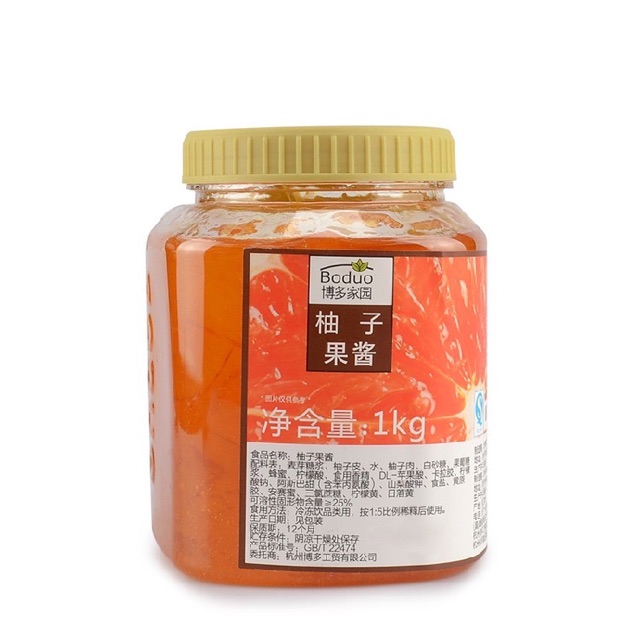 Sốt bưởi hồng Boduo 1kg