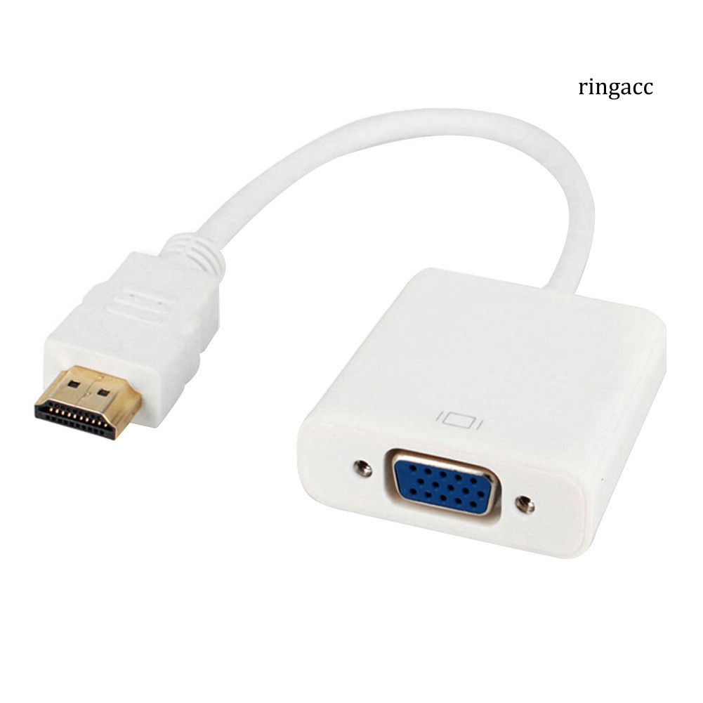 Cáp Chuyển Đổi Từ Giác Cắm 1080p Hdmi Sang Cổng Cắm Vga Cho Pc Laptop Hdtv Dvd
