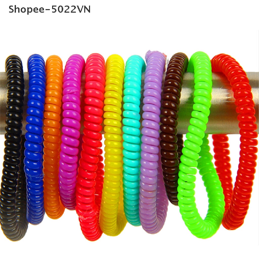 Set 10 dây cột tóc co giãn 5022VN cho nữ