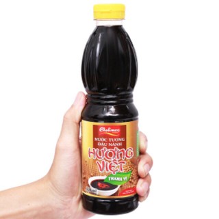 10 chai Nước tương nguyên chất Dung tích 500ml hsd: 1/10/2021