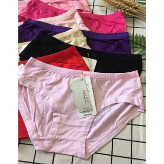 10 quần chíp cotton trơn siêu mềm