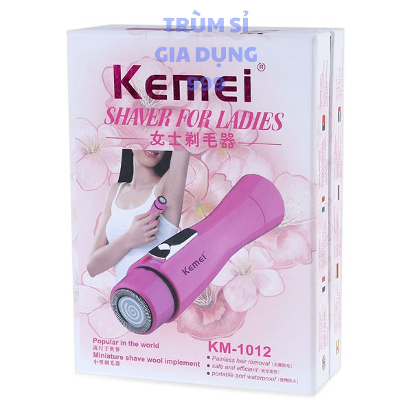 Máy Cạo Lông Nách kemei km-1012