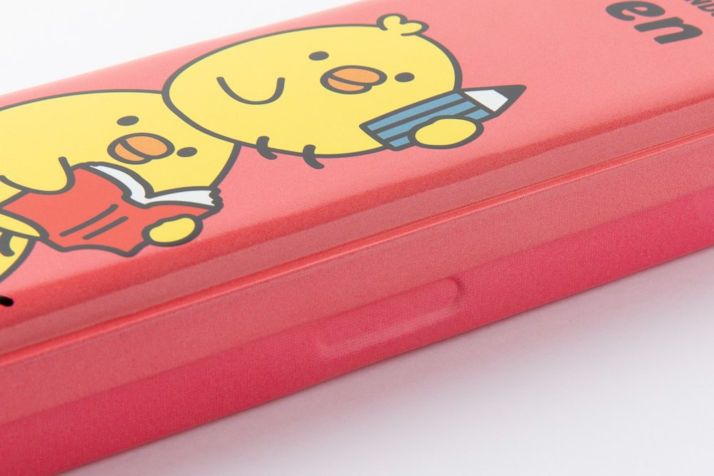 Hộp Bút Chì ARTBOX Hàn Quốc Bằng Thép Màu Hồng In Hình Iren Màu Hồng Đậm