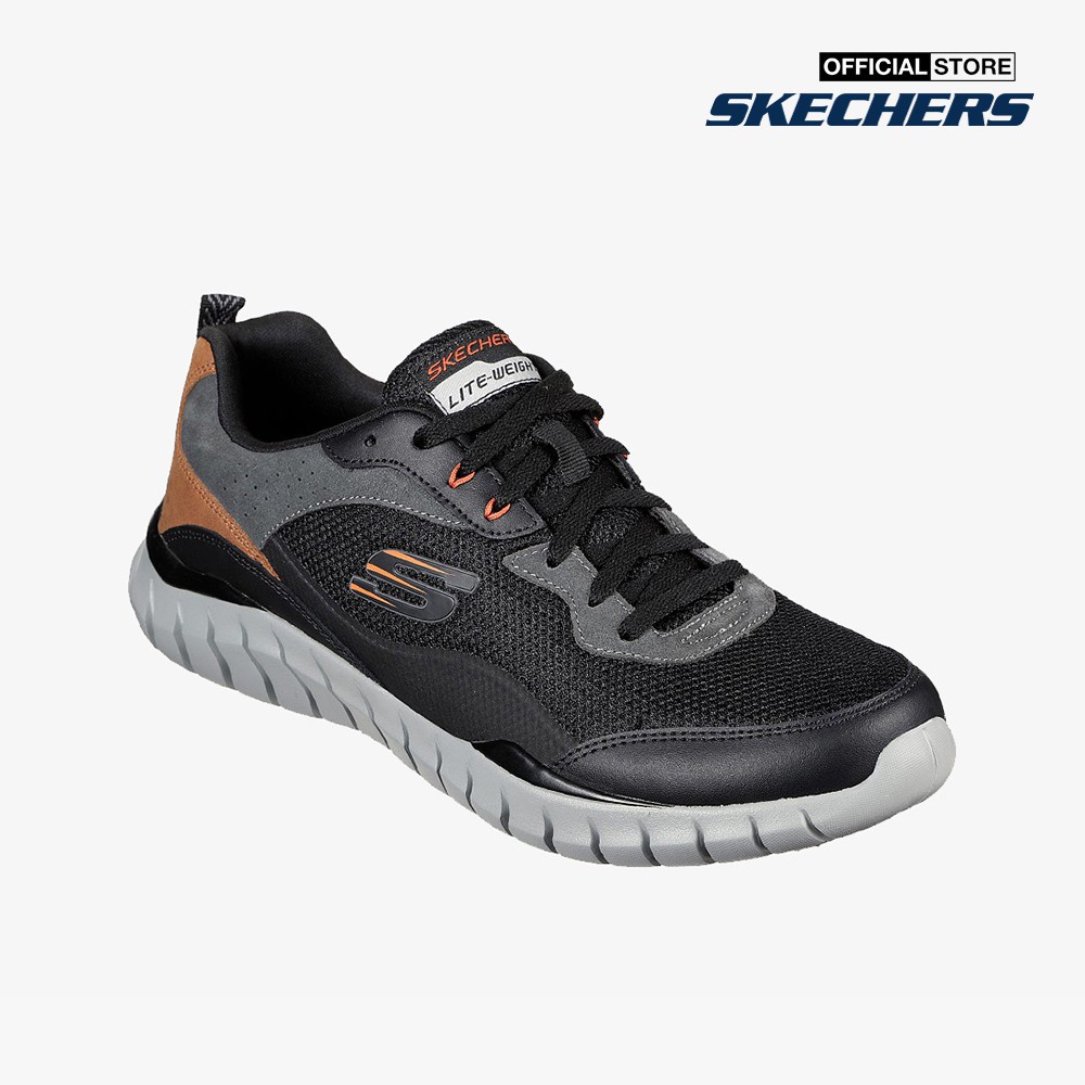 SKECHERS - Giày sneaker nam Overhaul 232046-BKCC