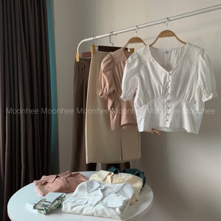 Áo Peplum Đính Cúc 6039-MoonHee