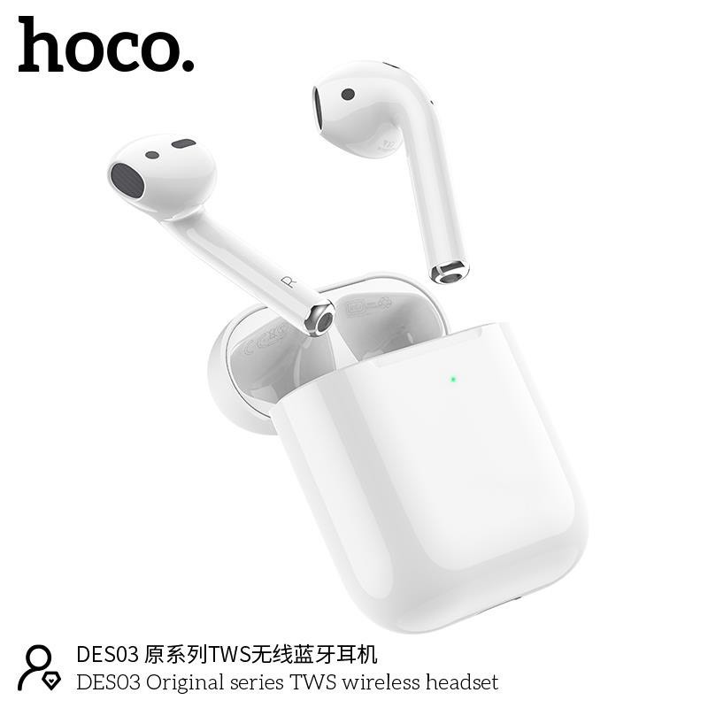 Tai Nghe Bluetooth Hoco DES03 Chính Hãng V5.0 Âm Thanh Siêu Hay, Định Vị, Đổi Tên - Bảo Hành 12 Tháng, Lỗi Đổi Mới 100%