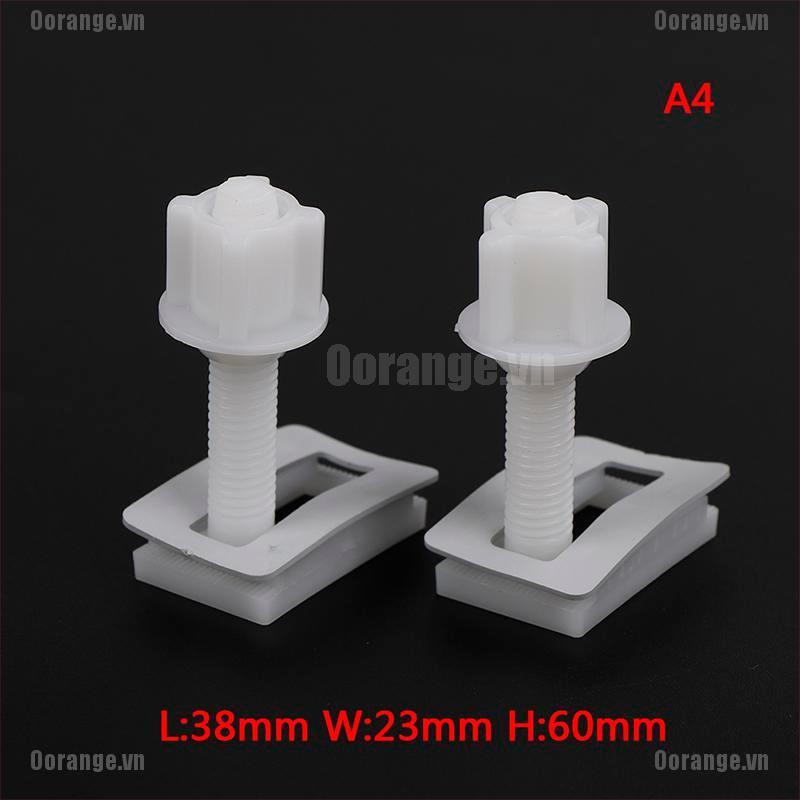 Bộ 4 Ốc Vít Thay Thế Cho Nhà Vệ Sinh