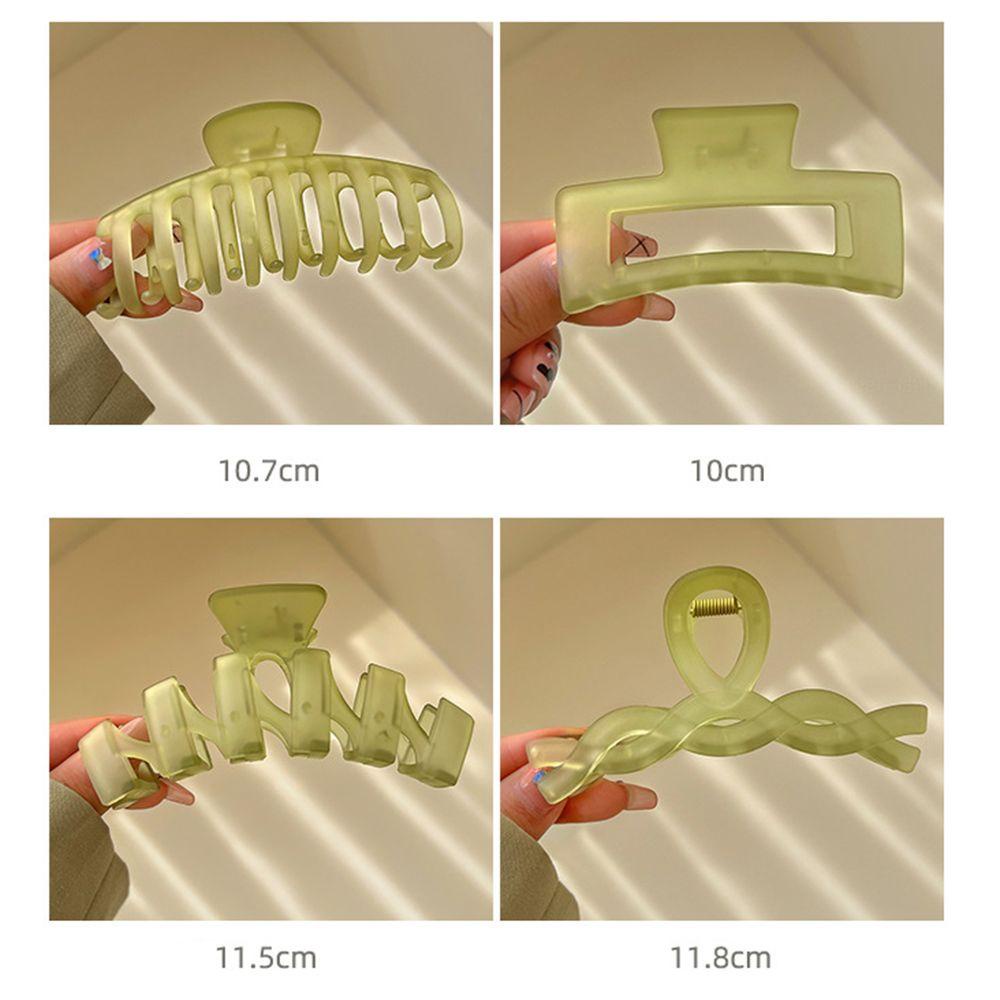 Kẹp Tóc Càng Cua Đính Hoa Trà Lớn Thời Trang Hàn Quốc Cho Nữ