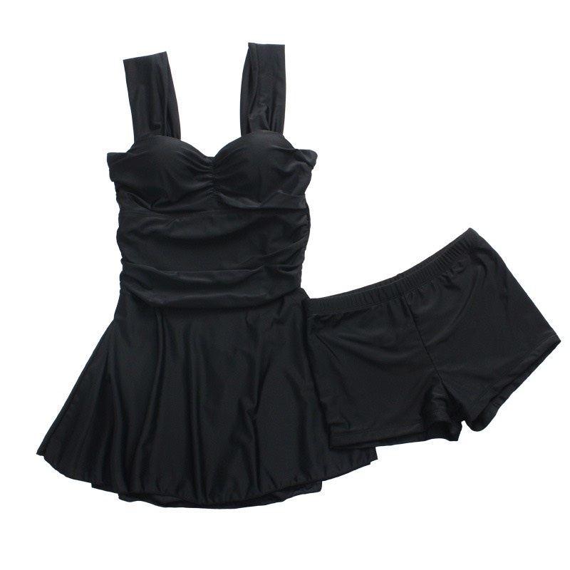 Đồ bơi nữ bikini áo tắm 1 mảnh dạng váy kín đáo liền thân đi biển đi bơi Cici