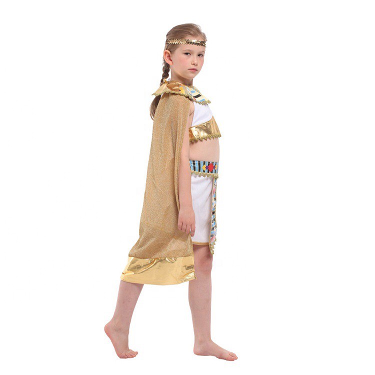 Đồ hóa trang trẻ em - Váy Nữ Hoàng Ai cập | Egypt Queen Dress - G0231 - Yay