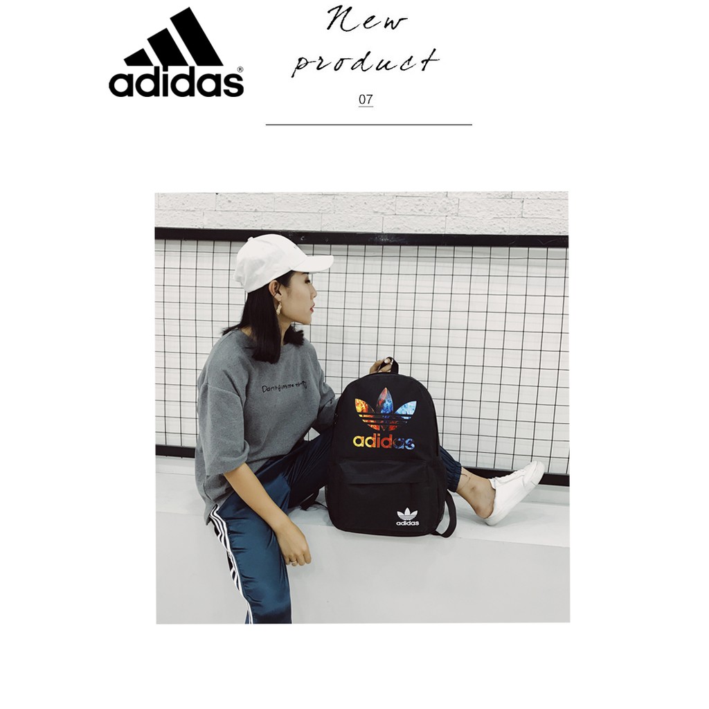 ADIDAS X Ba Lô Thể Thao Siêu Mỏng Chống Thấm Nước Sức Chứa Lớn Màu Gradient Thời Trang Xuân Hè Cho Nam Và Nữ