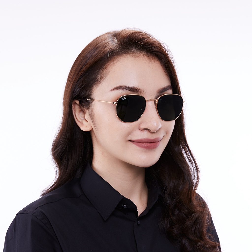 Mắt Kính Ray-Ban Hexagonal - RB3548N 001 - Kính mát