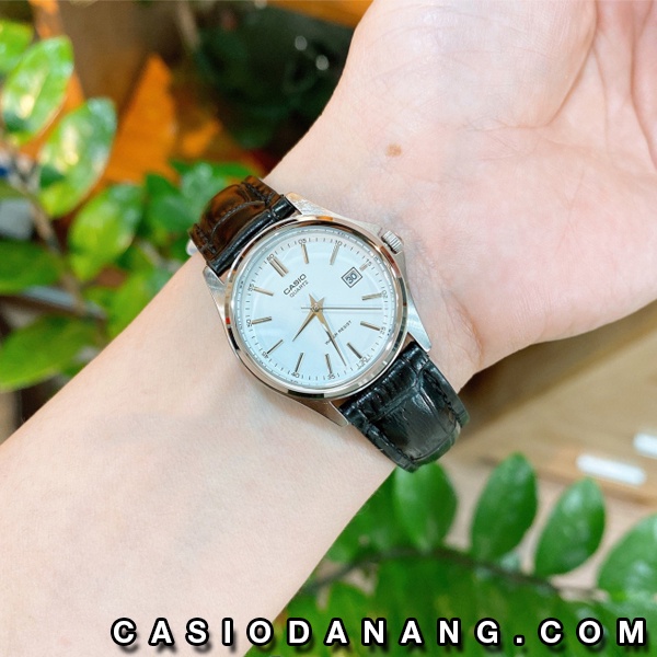Đồng hồ nữ dây da Casio chính hãng Anh Khuê LTP-1183E-7ADF (28mm)