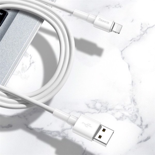 Cáp sạc nhanh, siêu bền Baseus Mini White dùng cho Smartphone/ Tablet Type C/ Lightning/ Micro