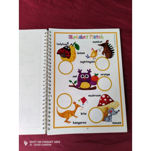 Đồ chơi cắt dán - Busy_book tặng kéo và kéo cho bé từ 3y