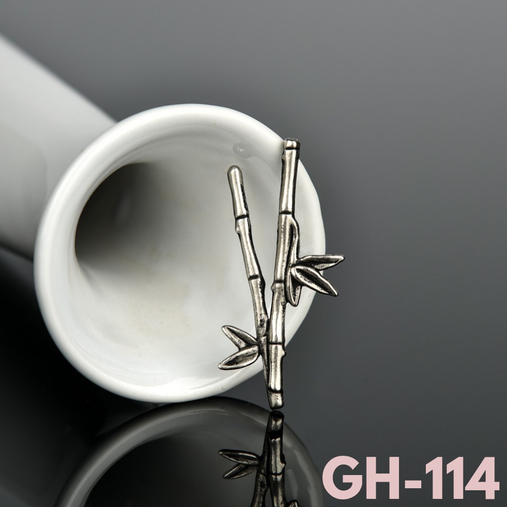 Ghim cài Áo Vest Nam thời trang hình cây trúc, Lapel Pin Cài áo GH-114 {Phụ Kiện Vest nam – AdamZone}