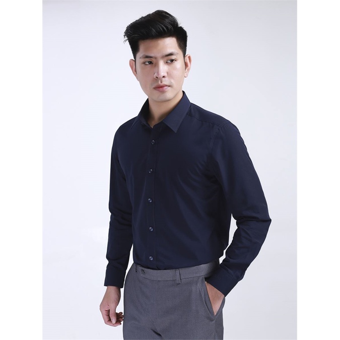 (MAIHSM25K) Áo sơ mi nam  dài tay  from slim  sợi tre kháng khuẩn ARISTINO ALS08508