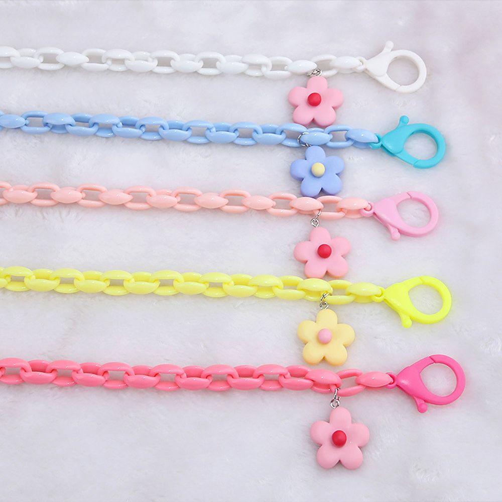 Dây Đeo Khẩu Trang Bằng Acrylic Chống Thất Lạc Nhiều Màu Sắc Thời Trang