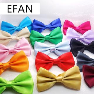 Cà Vạt Nơ Lụa Trơn Màu Mới Dành Cho Nam