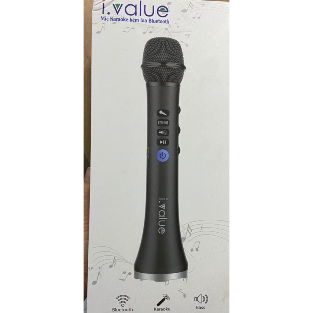 MICRO KARAOKE KÈM LOA BLUETOOTH I.VALUE MT-M001