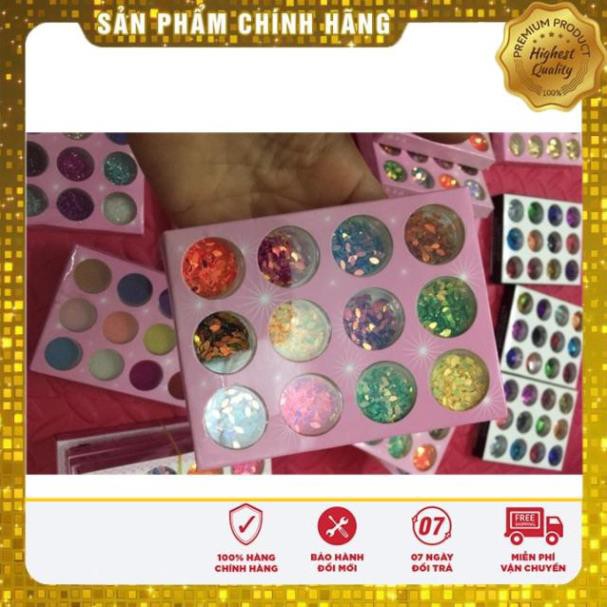 Set nhũ hạt gạo 12 màu làm nail