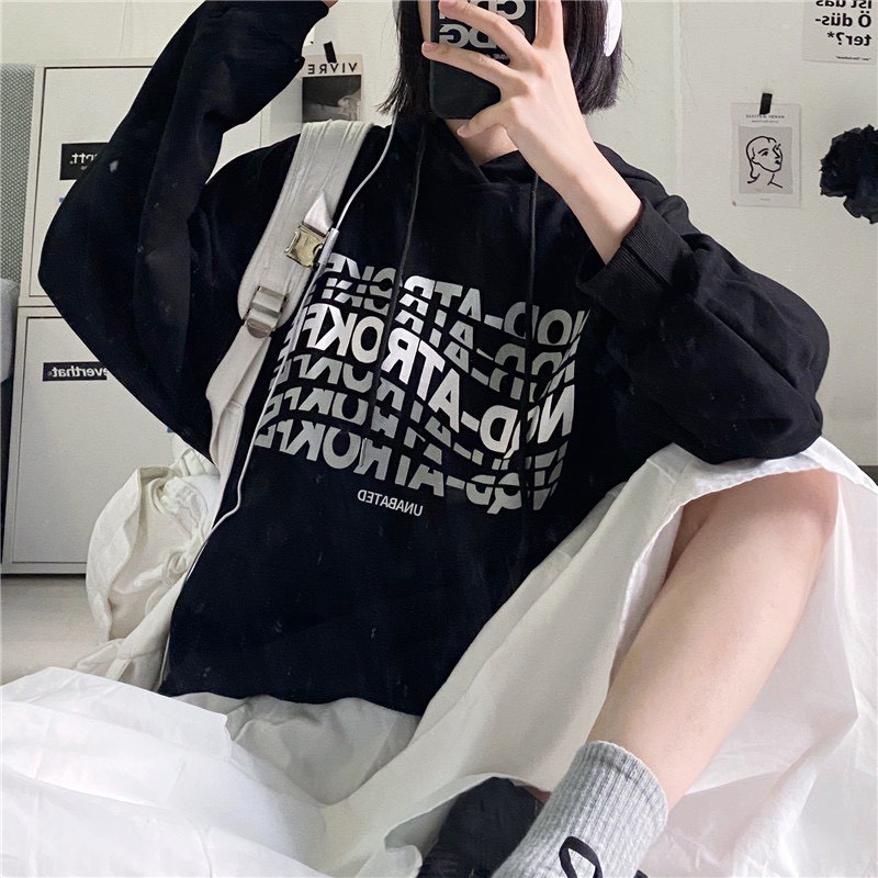 Áo khoác Hoodie Unabated nỉ form rộng Unisex AHD 02