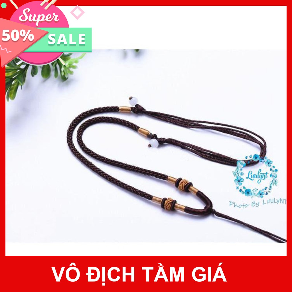 ((HOT )) Phụ kiện trang sức - Dây chuyền vải - Vòng cổ dây dù