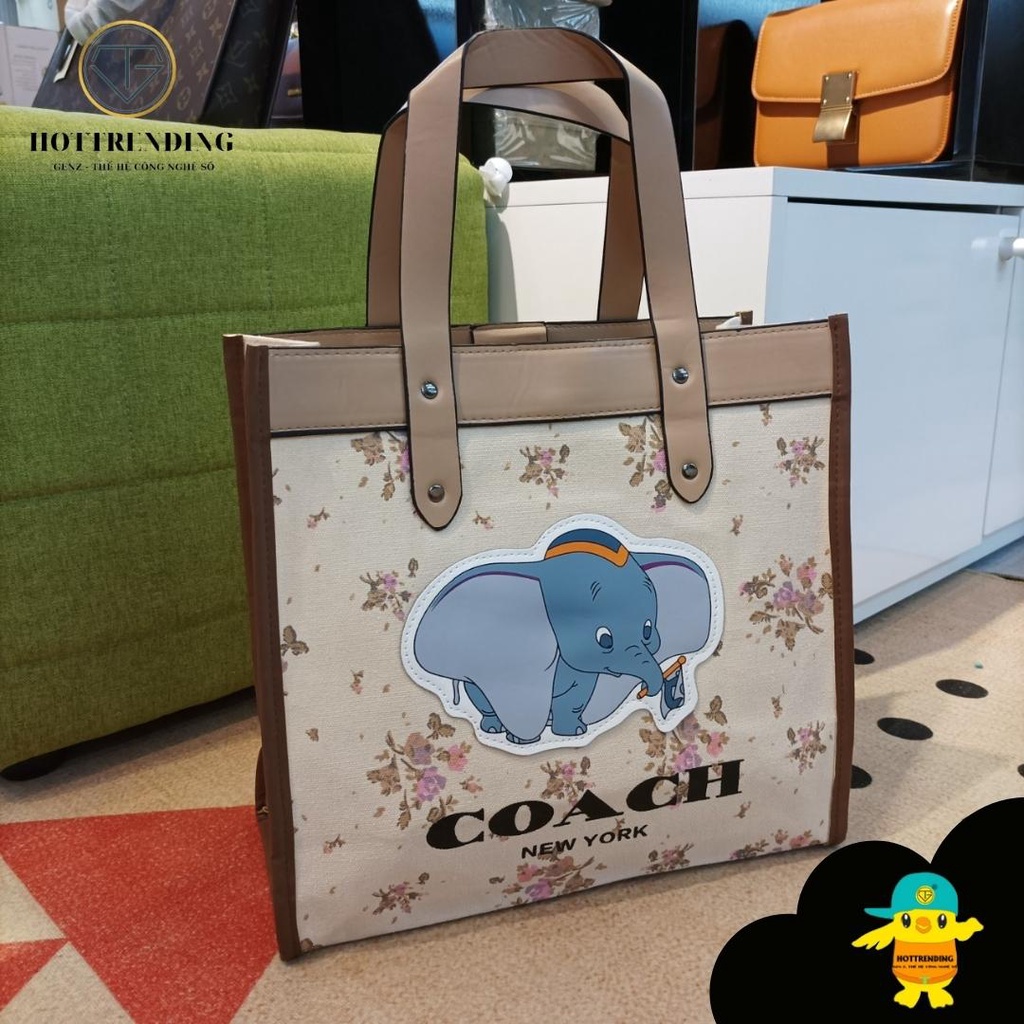 [ hot trend ] TÚI XÁCH COACH HÌNH VOI DISNEY SIZE 30 SIÊU XỊN mẫu mới 2022