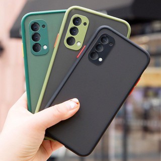 Ốp lưng Oppo Reno 4, Reno 4 Pro, Reno 5, A52, A53,A93, A94,A54,realme 7,realme 8 chất liệu nhám chống bẩn, bảo vệ camera