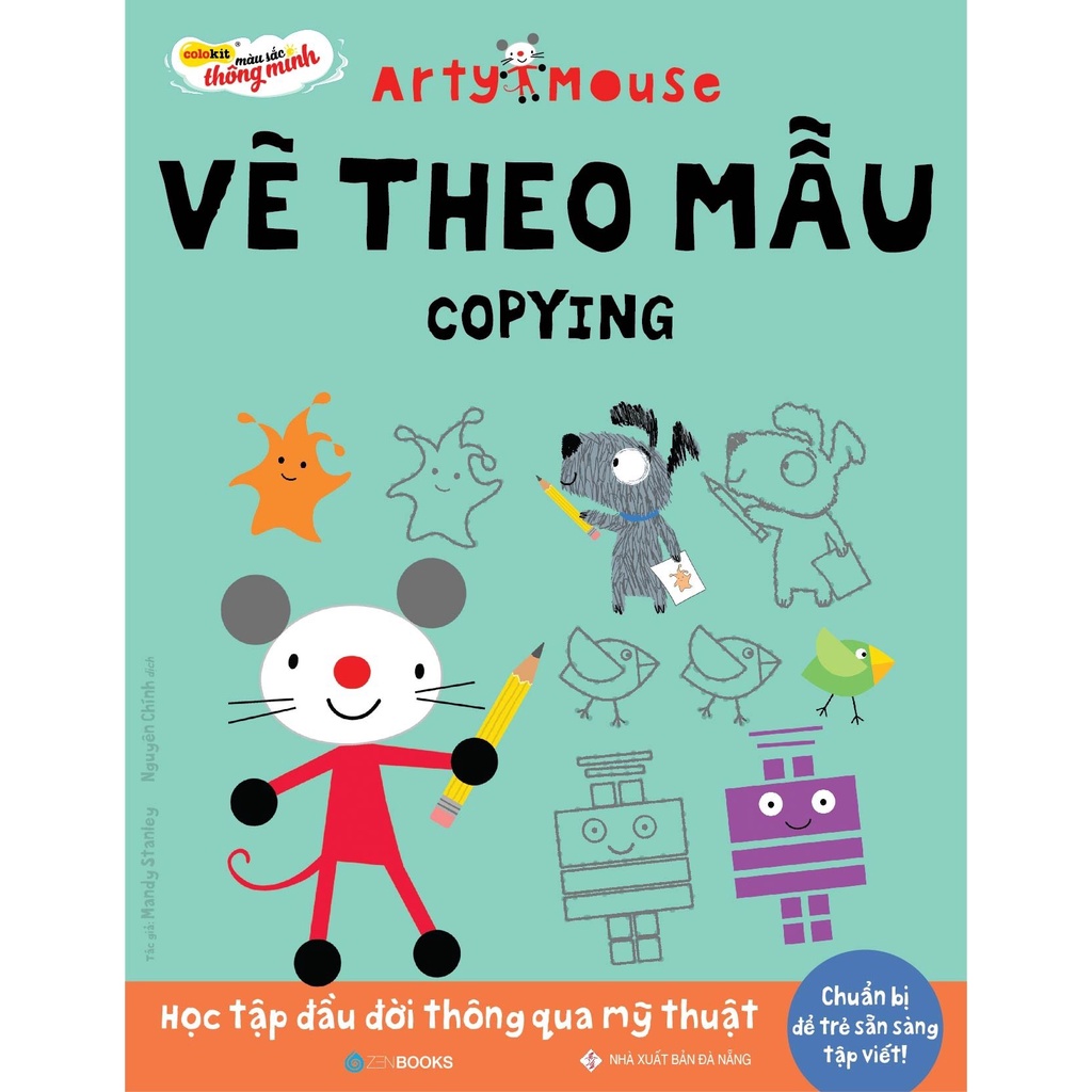 Sách - Combo 7 cuốn - Arty Mouse - Học Tập Đầu Đời Thông Qua Mỹ Thuật