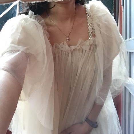 ♥️Đầm,Váy Dây Ngọc Màu Nude Ulzzang 3 TầngFzsize Maxi đi biển