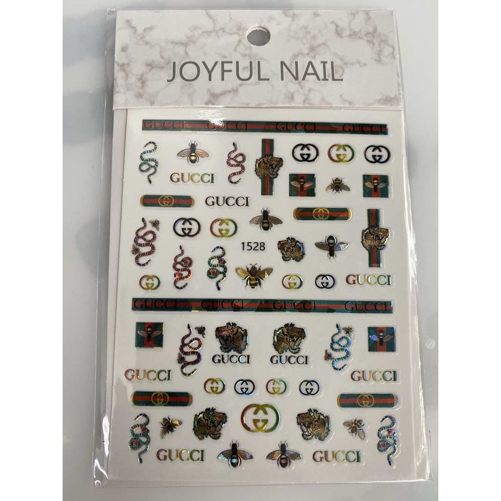 Sticker Dán Móng Tay Nhiều Mẫu Khác Nhau