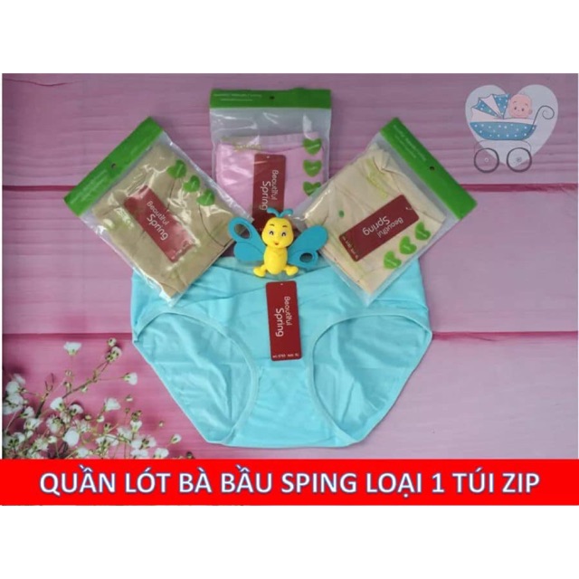 Quần lót cho bà bầu hàng đẹp Sping