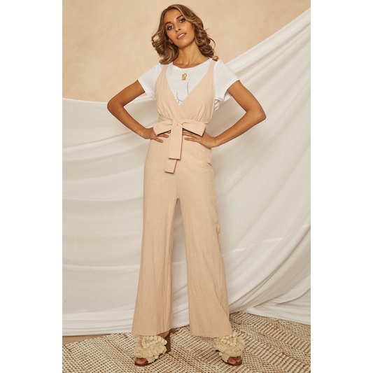 Jumpsuit chéo lưng Morning Mist (hiệu Úc)
