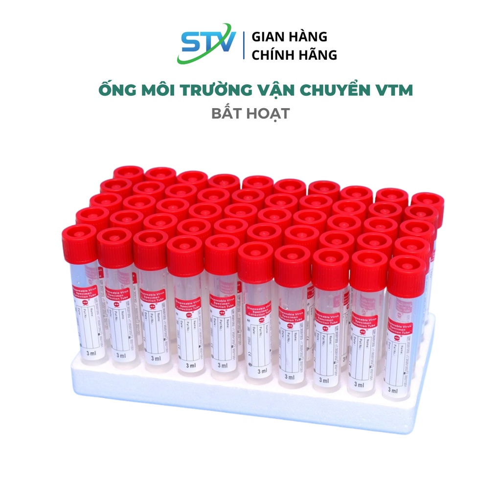 Ống Môi Trường Vận Chuyển Virus Jun Nuo Dung tích 10ml